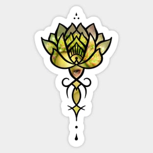 Succulent Queen Symbol Sticker